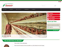 Tablet Screenshot of finadev-groupe.com